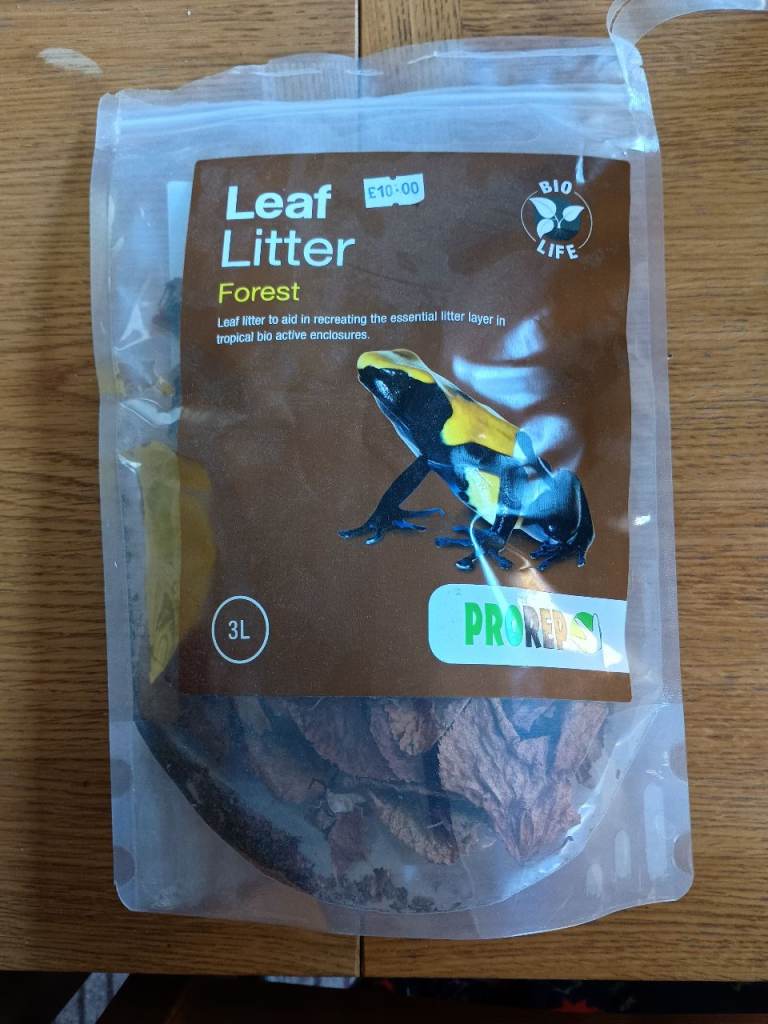 Leaf Litter Forest 3L Pro Rep Small Amount Used - £5