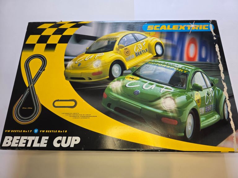 Scalextric Beetle Cup VW Volkswagen Set