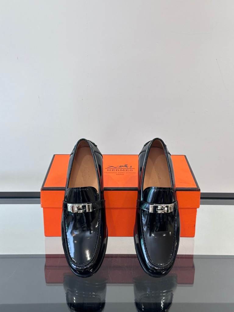 Kelly men's destin leather loafer official business dress shoes with Kelly buckle size39-45