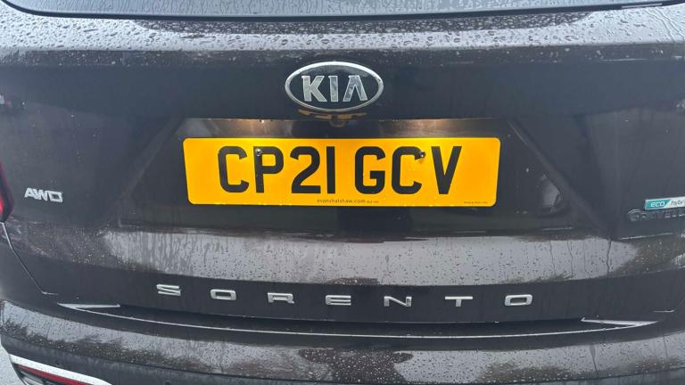 2021 Kia Sorento 1.6 T-GDi HEV 3 5dr Auto SUV Hybrid Ele Automatic