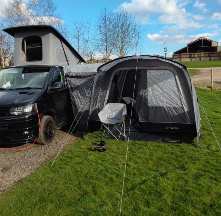 Outdoor Revolution Cayman Combo Air Low Awning – Drive Away Kit – Used Just Twice!