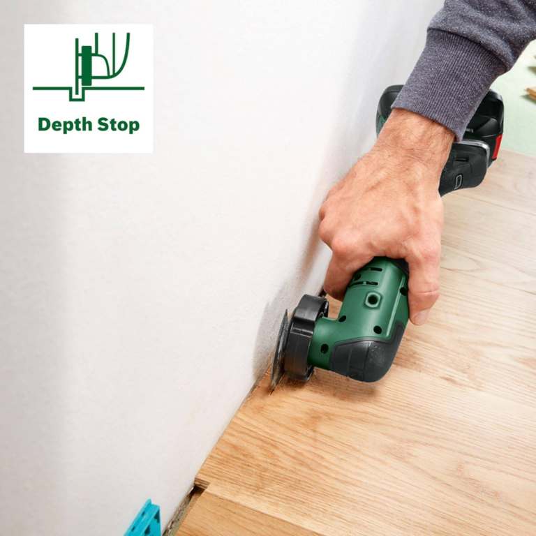 Bosch UNIVERSALMULTI 18V-32 Cordless Multi Tool Starlock WITH BATTERY / CHARGER FREE DELIVERY