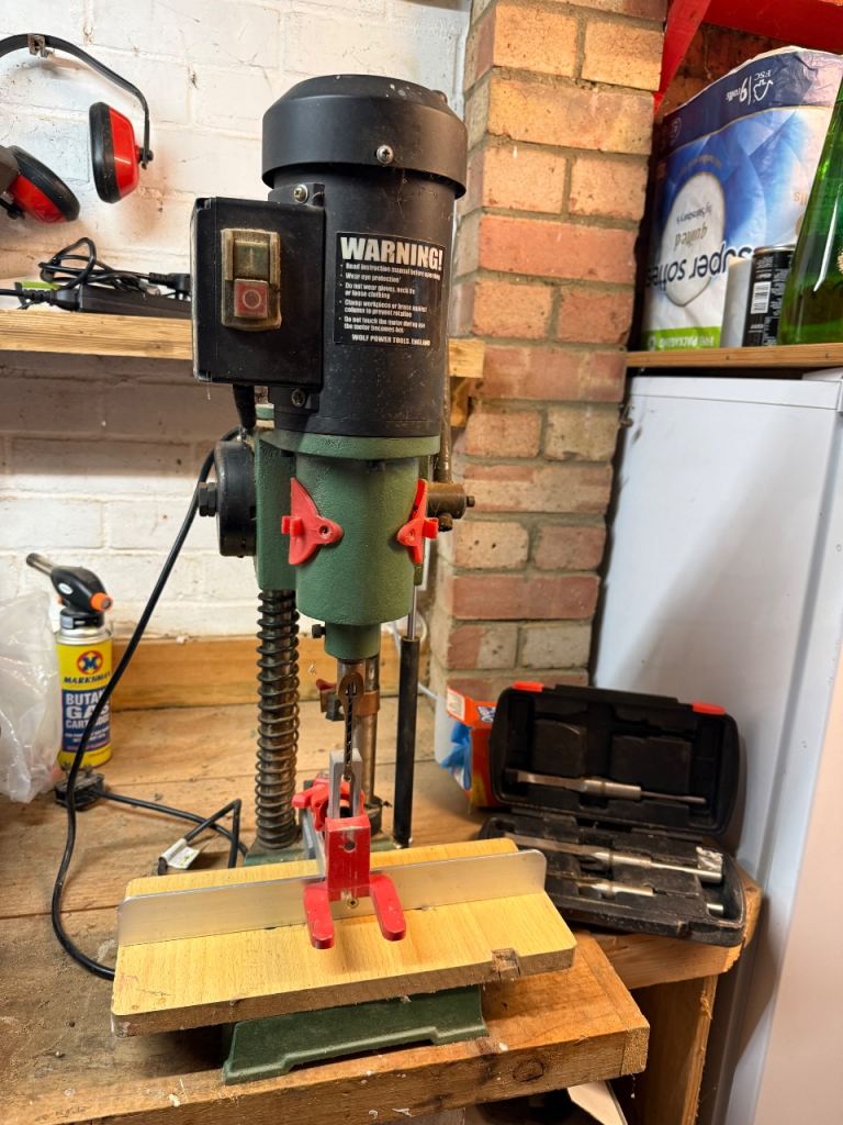 Bench Mortising Machine (Hollow Chisel Mortiser)