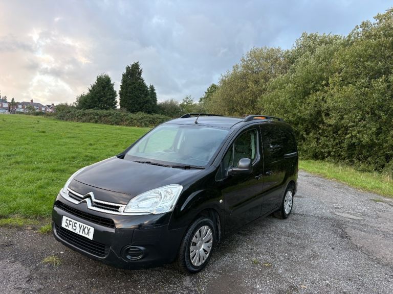 CITROEN BERLINGO VAN 2015 Gloss Black Full MOT Very Clean 
