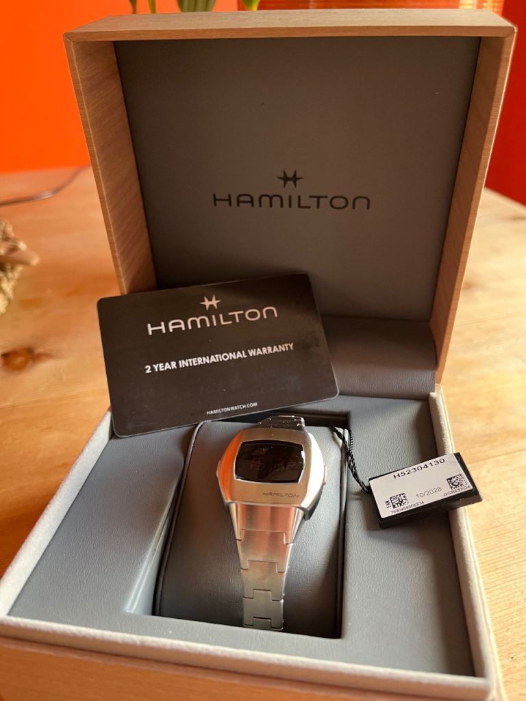Hamilton American Classic PSR74 Retro Digital Watch - New/Never Worn