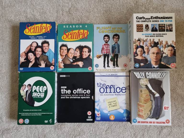 Comedy DVD boxset bumper bundle, incredible value