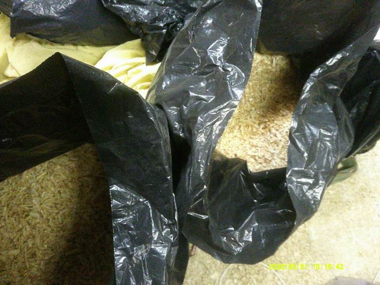 Wood shavings for pet bedding. 2 bags
