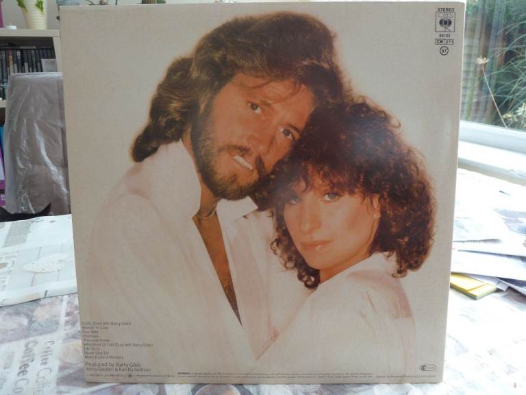 1980 Barbra Streisand & Barry Gibb - Guilty - 12 inch vinyl LP