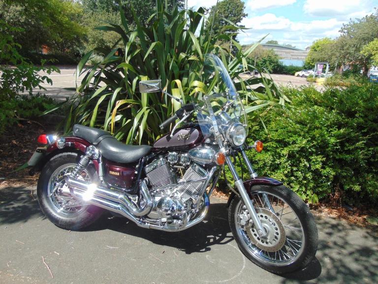 Yamaha XV535 Virago 2008 low mile shaft drive custom cruiser easy rider ideal A2