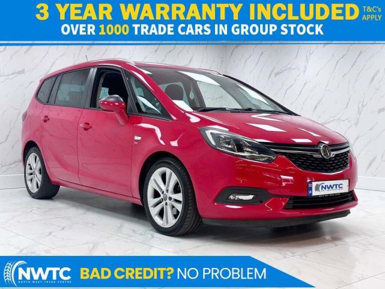 2016 Vauxhall Zafira 1.4T SRi 5dr Auto MPV PETROL Automatic