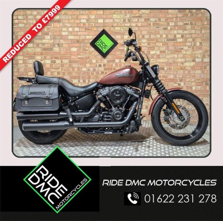 HARLEY-DAVIDSON DYNA STREET BOB 2018- SALE! SAVE £1000 NOW ONY £8495.
