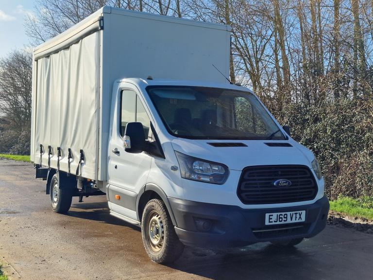 2019 Ford Transit 350 Curtain Luton Low Loader  Drives Perfect  11m MOT  ULEZ