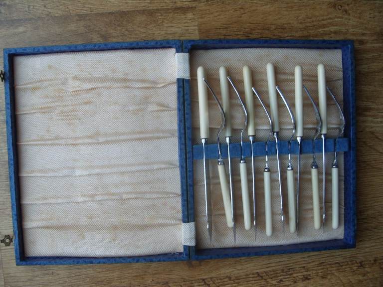 Chrome Plated Fish Knife & Fork Set (Set of 6)