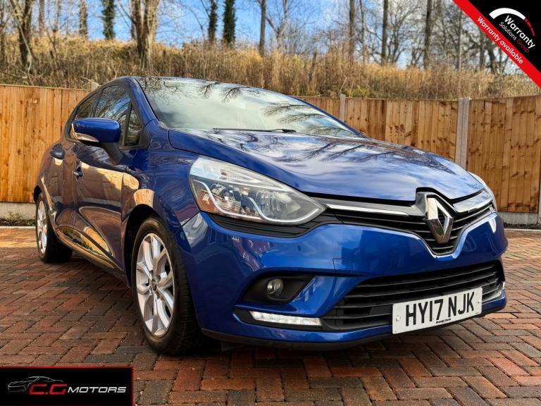 RENAULT CLIO 1.2 Dynamique Nav 1.2 16V 75 Blue Manual Petrol 2017