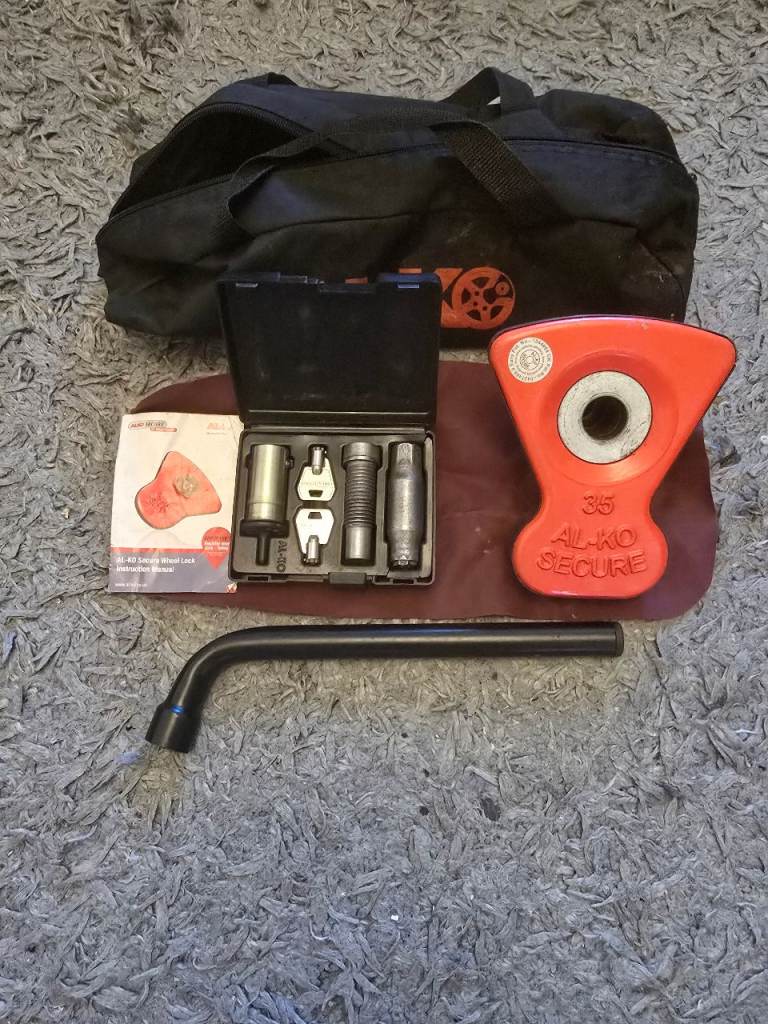 AL-KO Caravan Wheel Lock 35