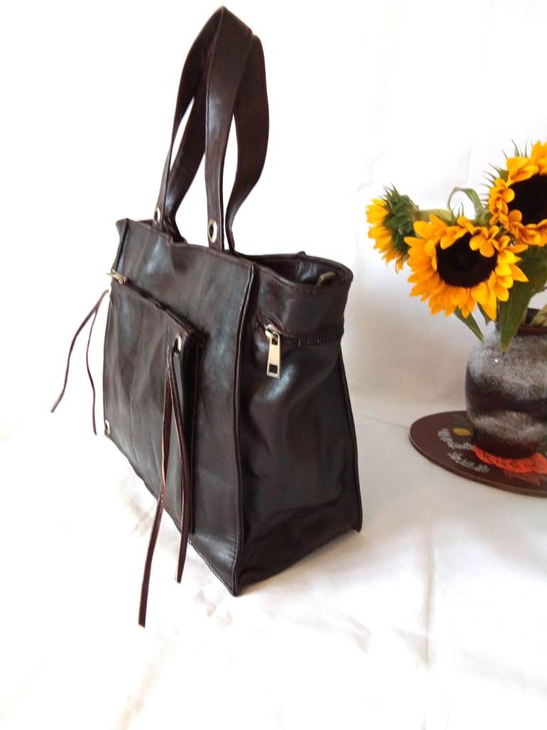 100% Genuine Leather Handbag Moroccan Leather Bag Handmade Women's Bag ( Christmas Sale )