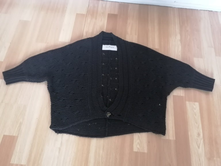 Vintage Y2K Designer MALENE BIRGER Cropped Cardigan. Ex Cond. Size : S / M 