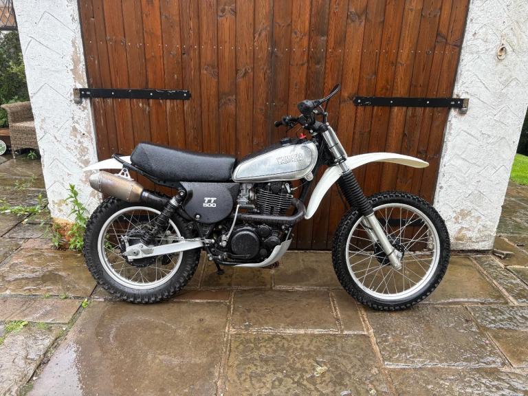 Yamaha TT500 classic Japanese Off Road Motorcycle