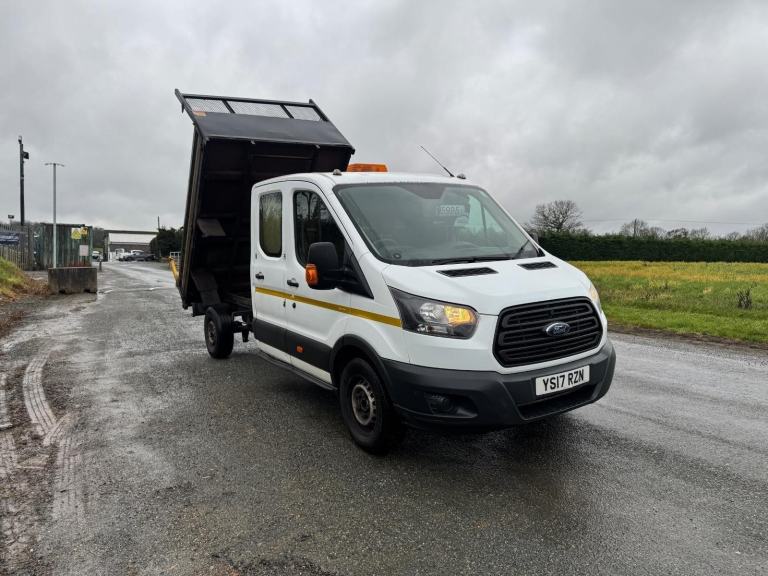 Ford Transit 2.0 350 EcoBlue double cab tipper 5dr Diesel Manual RWD ... 2017/17