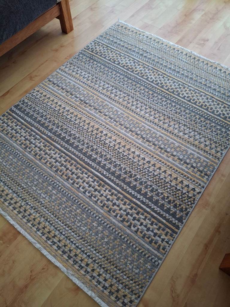 Dunelm Ochre Parker Rug 120x180cm – As Good As New