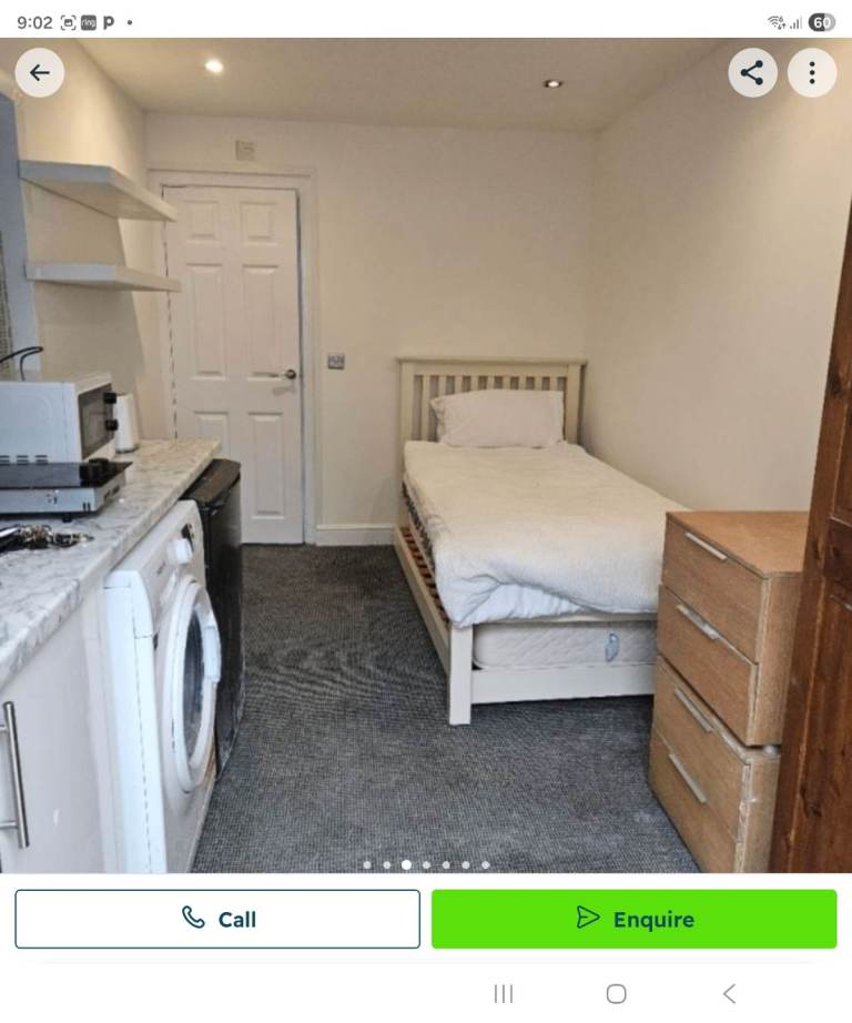 Studio to let in Colindale, 5mins walk to Colindale tube station.
