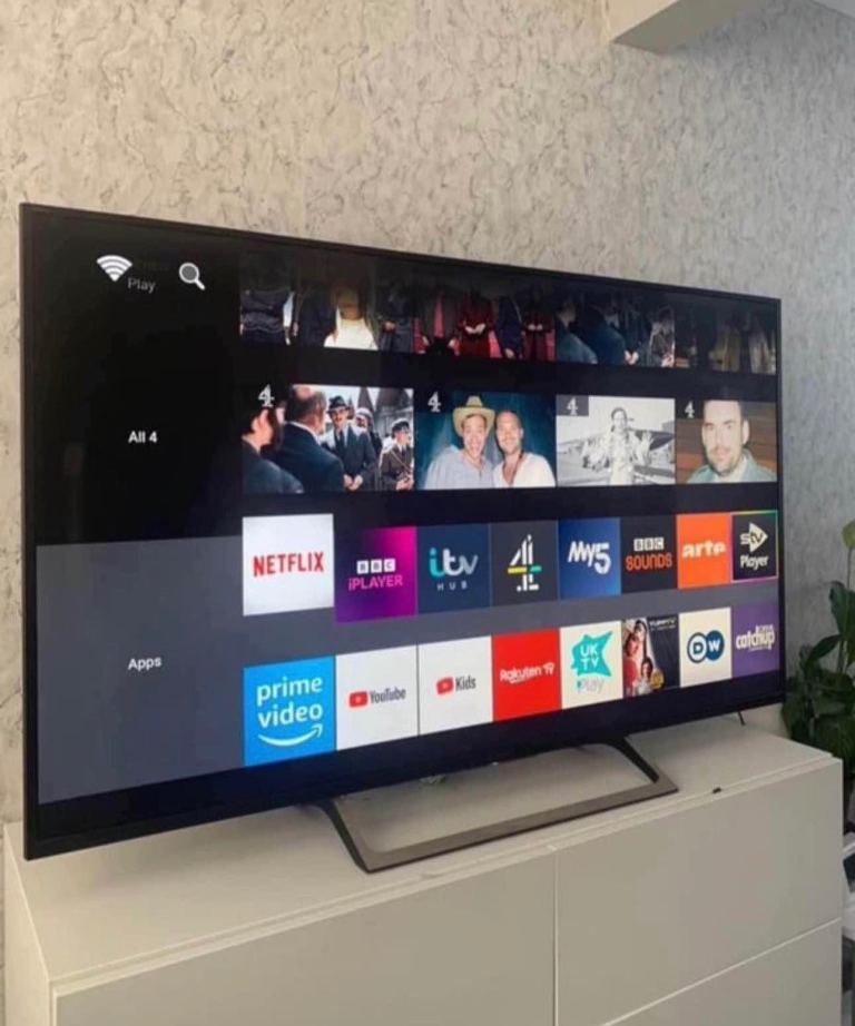Sony 55” 4K Smart WiFi   Ultra Hd led tv   Excellent condition