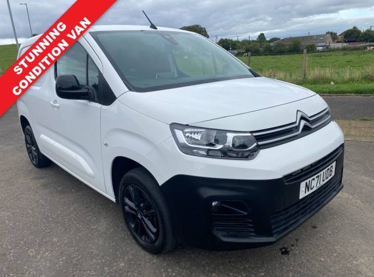 2021 71 CITROEN BERLINGO 1.5 BLUEHDI 1000 DRIVER M PRO PRISTINE NO VAT VAN  EURO