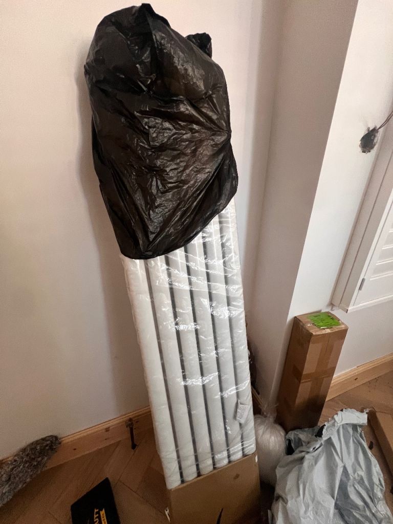 New White Radiator – Unused, Still in Packaging