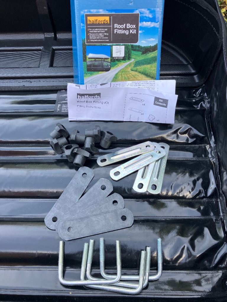 Halfords Roof Box Fitting Kit