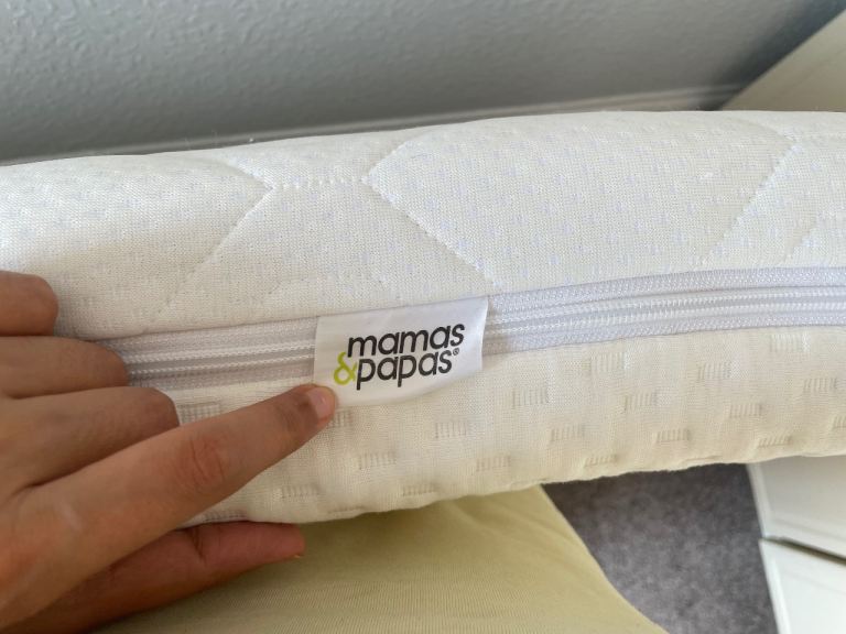 Free!! Mamas & Papas Cot Mattress – White, Very Good Condition