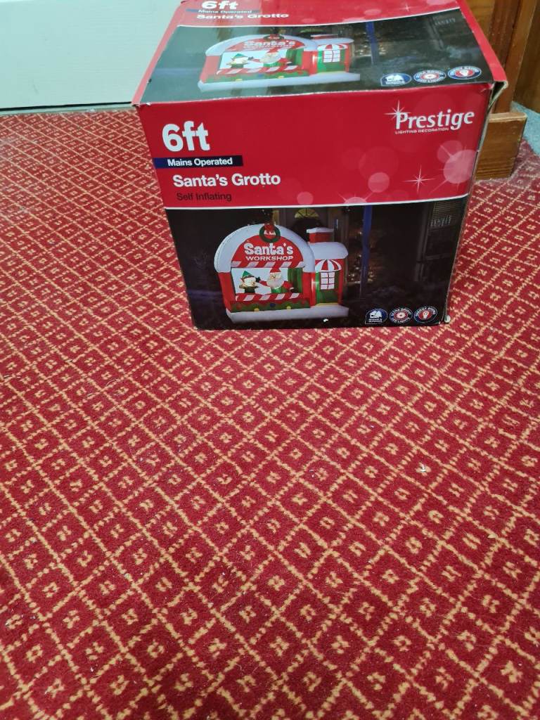 Inflatable Christmas grotto