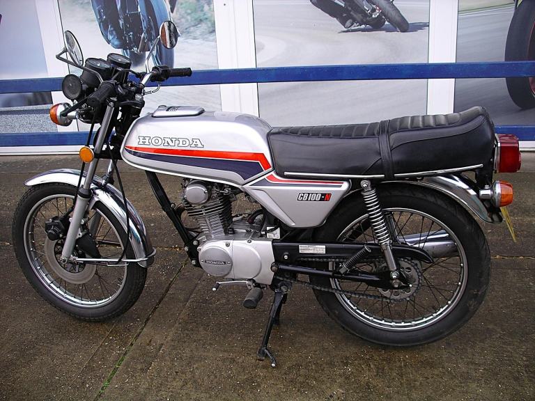 Honda CB100N only 11000 miles and supreme condition. Historic reg.
