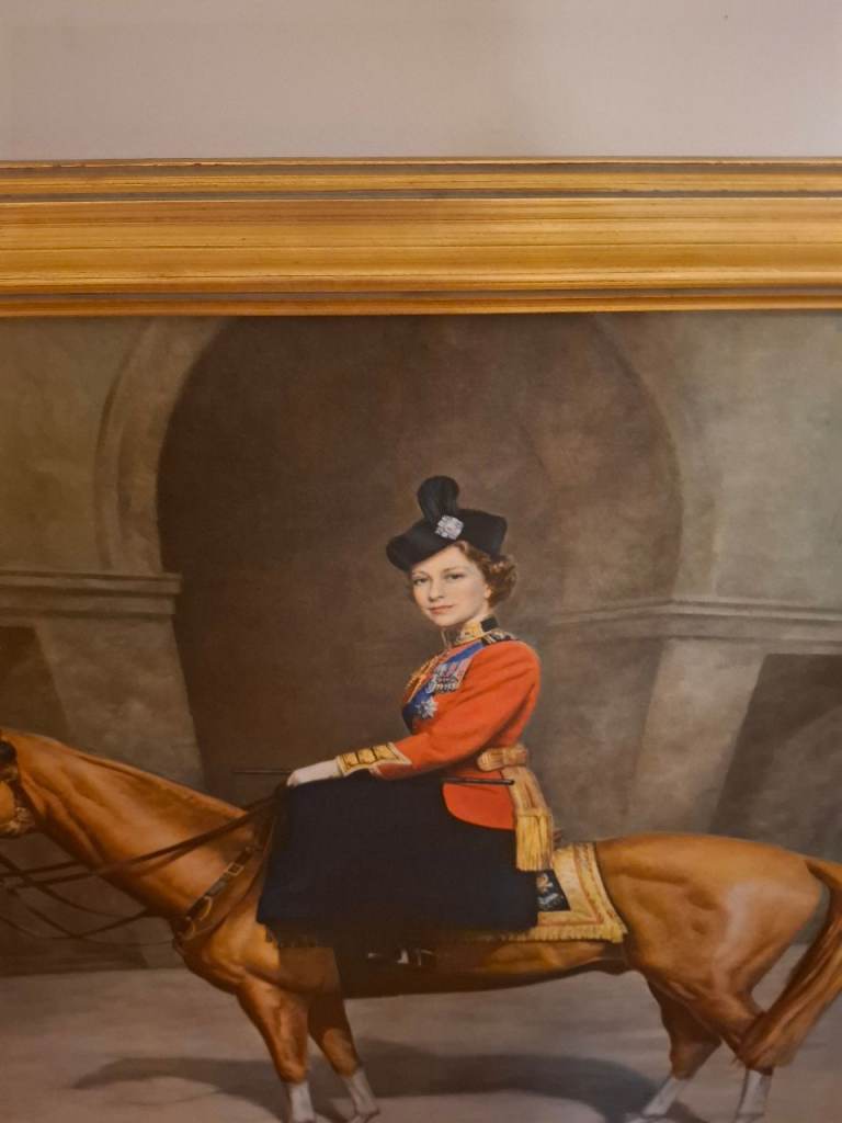 Her Majesty Queen Elizabeth framed picture 