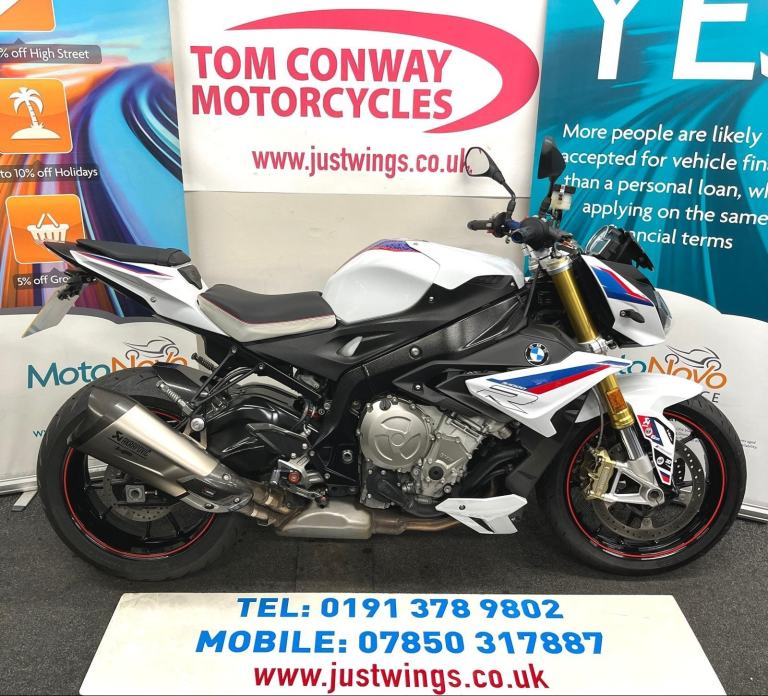 BMW S1000R SPORT, 2018(68), 1 OWNER, MANY HP4 EXTRAS, SUPERB, 25K, FSH, £6895