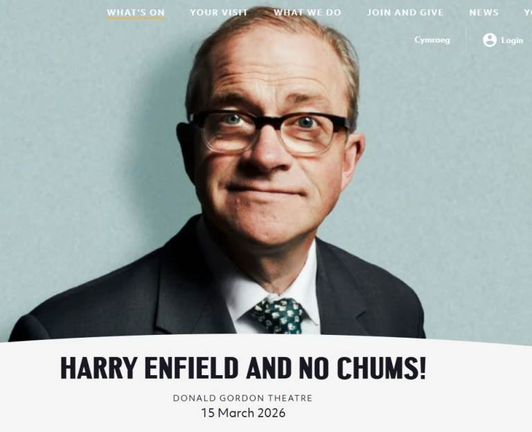 2 x Tickets Harry Enfield Cardiff 15th March 2026