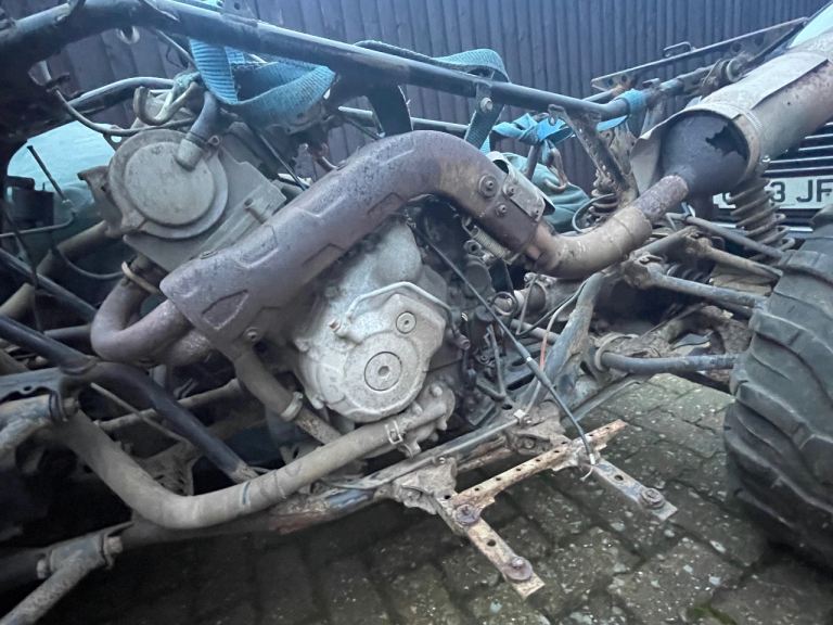 Yamaha 550 grizzly quad bike