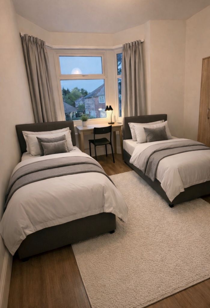 Spacious bedroom property in Manchester 