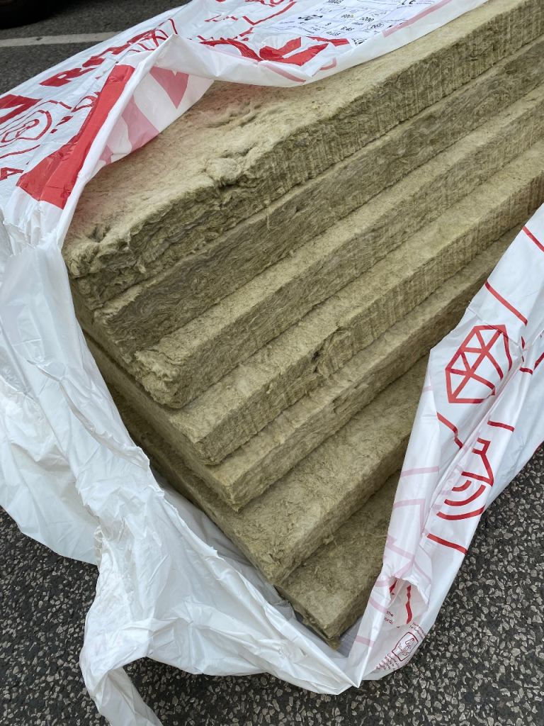 ROCKWOOL RWA45 Insulation Slabs – New, 50mm