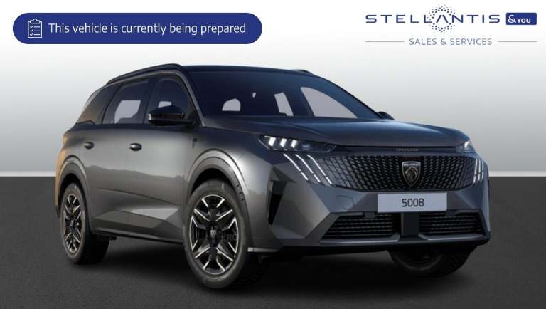 2025 Peugeot 5008 1.2 HYBRID GT SUV 5dr Petrol Hybrid e-DSC6 Euro 6 (s/s) (136 ps) SUV Hybrid Aut...