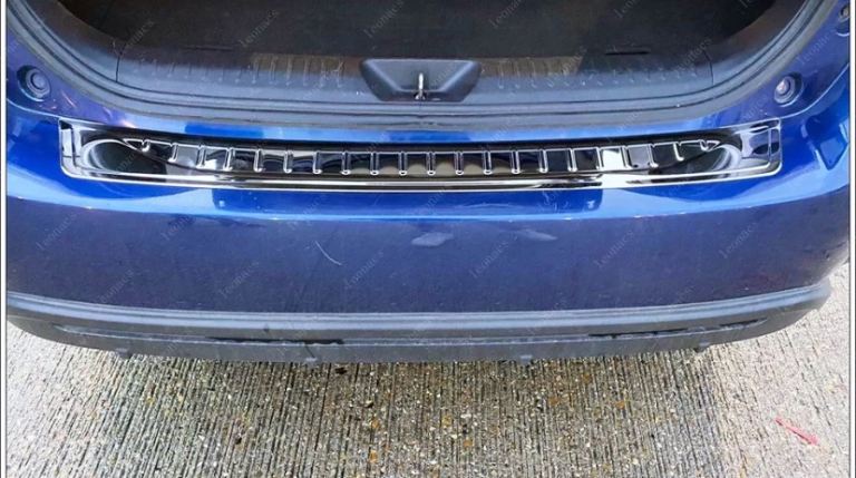 Toyota Prius rear bumper chrome protector 
