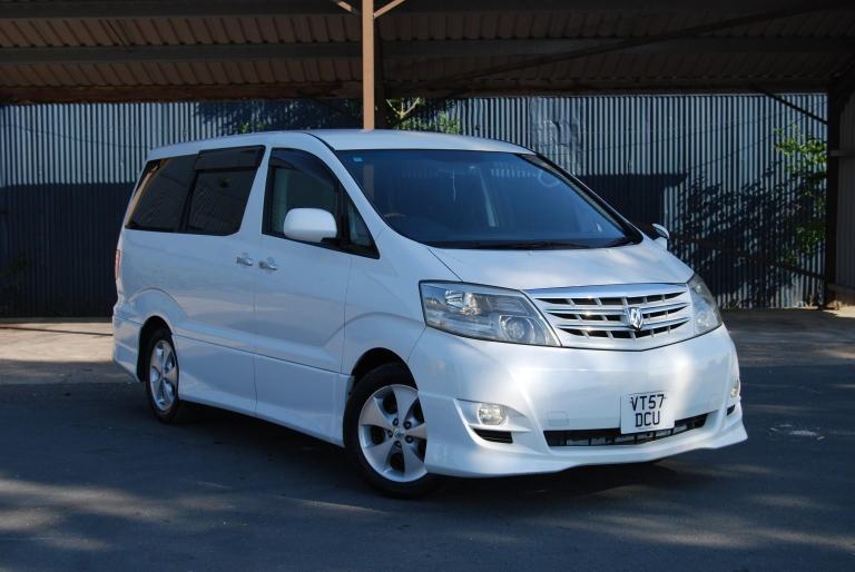 TOYOTA ALPHARD AS PLATINUM SELECTION II White Auto Petrol 2008