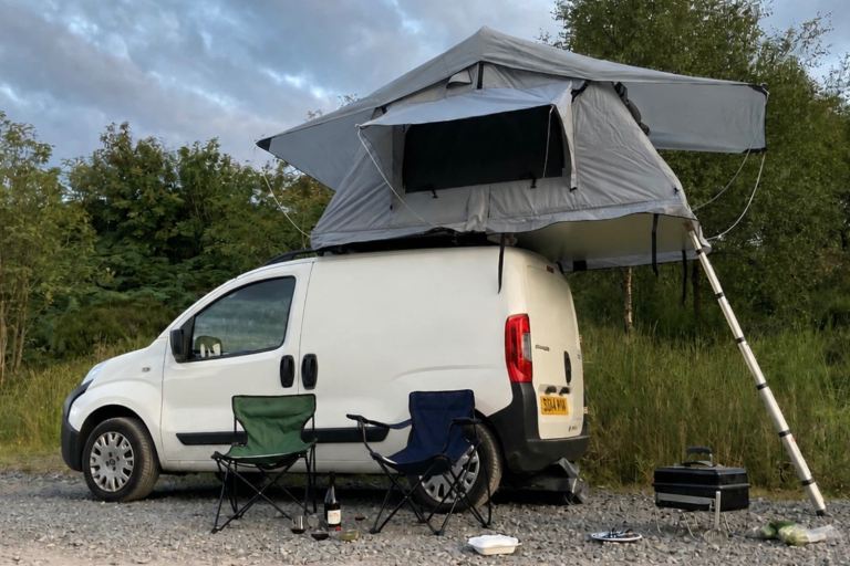 Ventura Roof Tents  Deluxe 1.4 Grey Roof-Top Tent 2 person