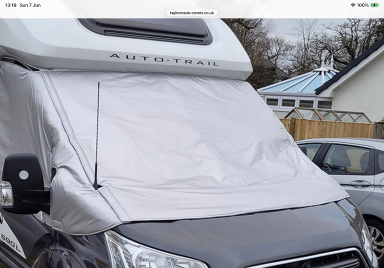 TAYLOR-MADE INSULATED EXTERNAL WINDSCREEN COVER 