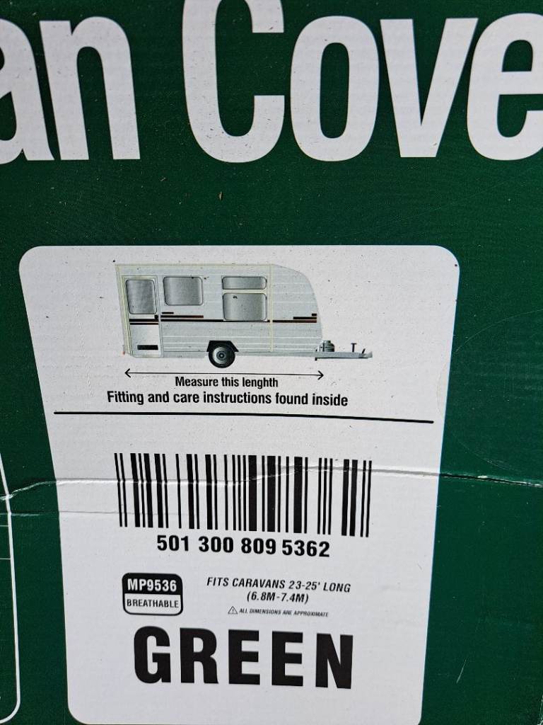 Caravan cover