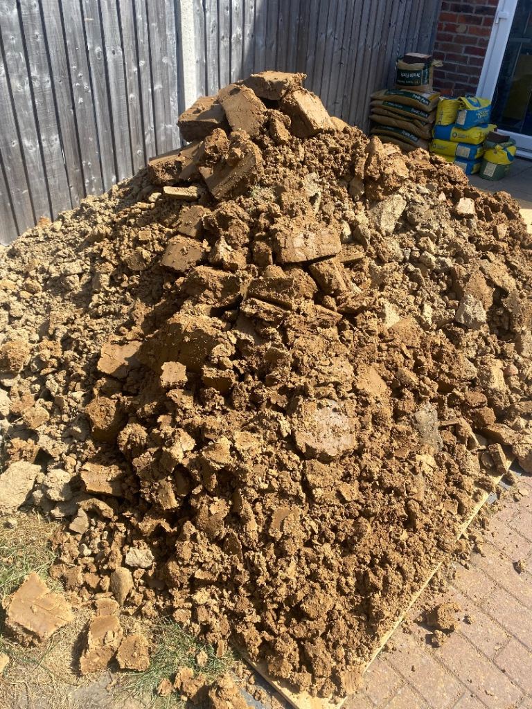 Large Pile of Clean Soil for free 