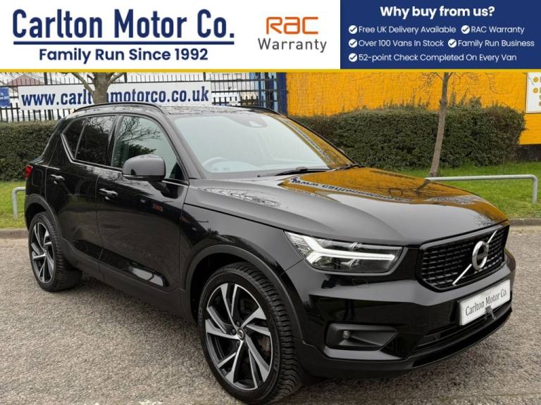 2020 Volvo XC40 1.5h T5 Twin Engine Recharge 10.7kWh R-Design Pro SUV 5dr Petrol Plug-in Hy ESTAT...