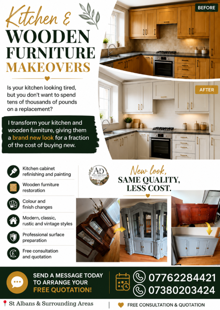 Professional Spray Painting Kitchen Cabinets & Furniture – Factory Finish
