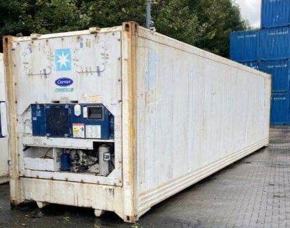 40ft HC Fully Operational Reefer Shipping Container For Sale - (Cargo Worthy)