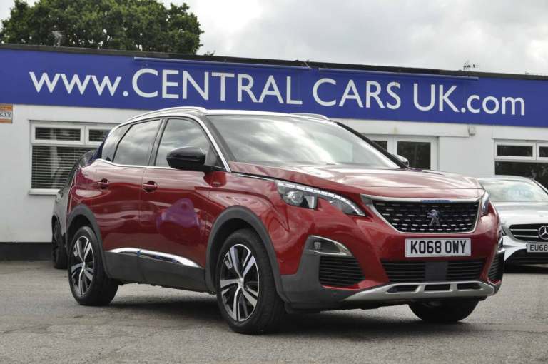 2019 Peugeot 3008 1.5 3008 GT Line Blue HDi S/S Auto 5dr SUV Diesel Automatic