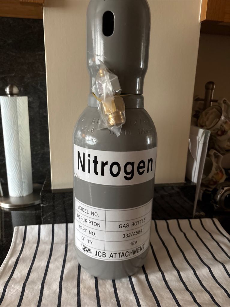 JCB Attachment Nitrogen New & Fully sealed. 